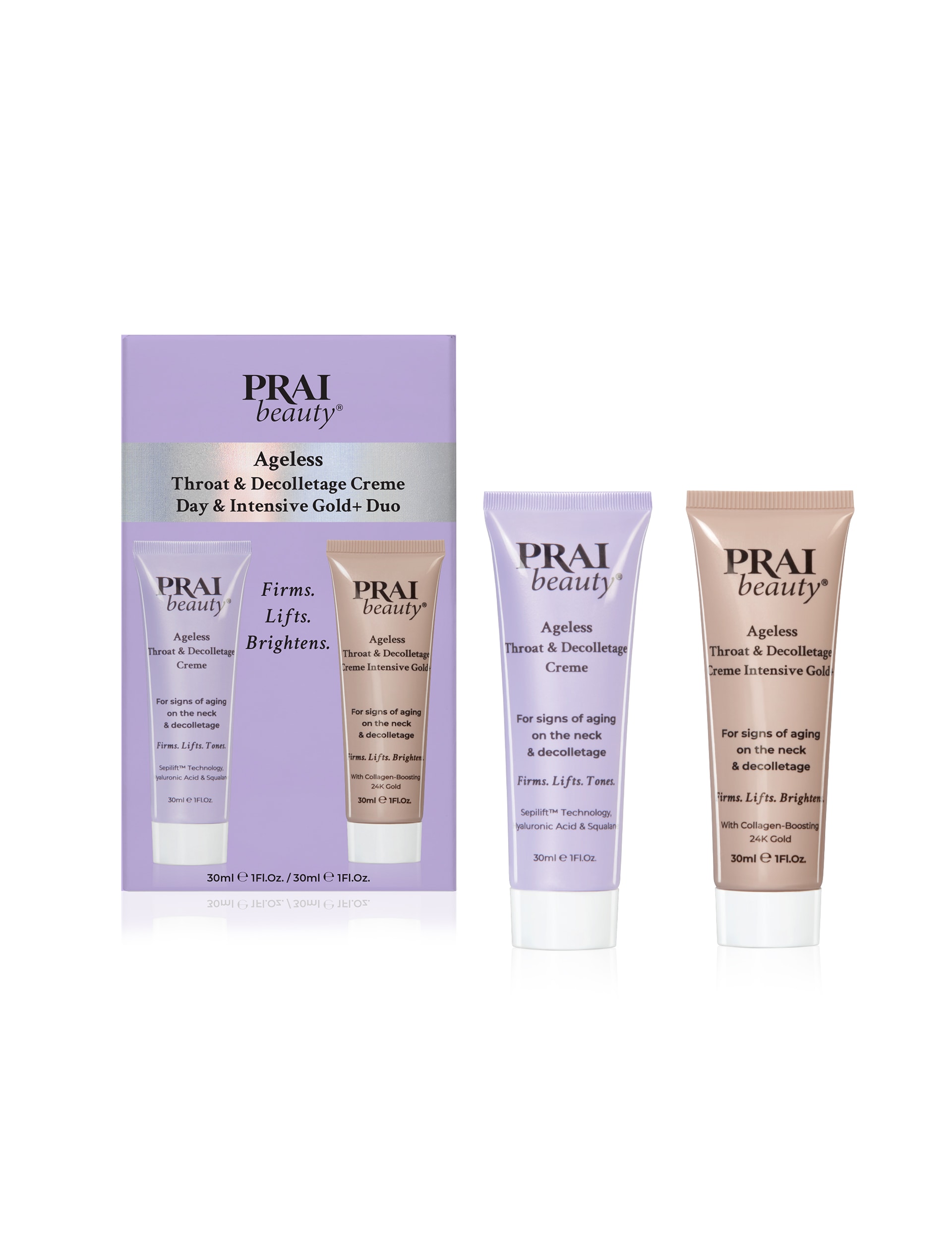 New In - Prai Ageless Golden Glow Neck Duo