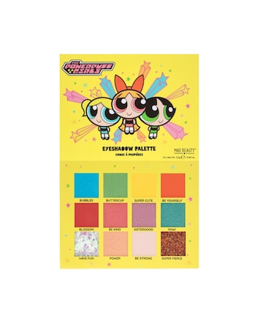Mad Beauty Powerpuff Girls Super Cute Eyeshadow Palette