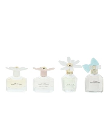 Marc Jacobs 4 Pcs Gift Set: DaisyWild Perfect Daisy Eau So Fresh Daisy
