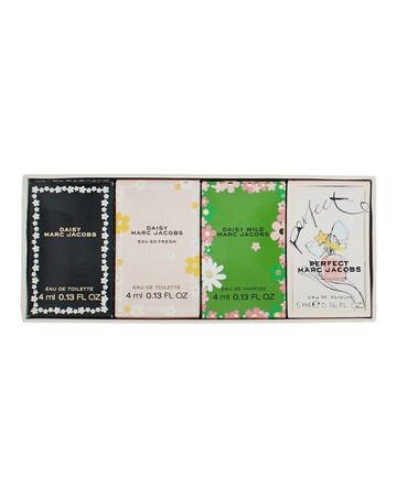 Marc Jacobs 4 Pcs Gift Set: DaisyWild Perfect Daisy Eau So Fresh Daisy