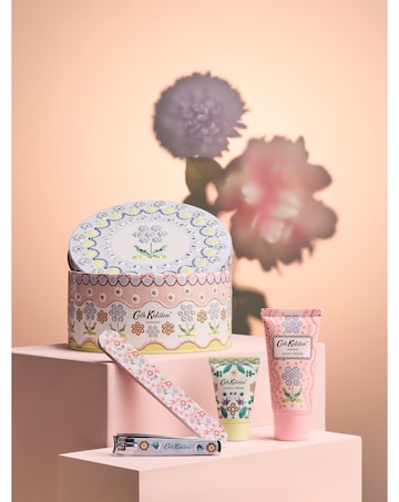 Cath Kidston Flower Market Manicure Gift Set with reusable Tin