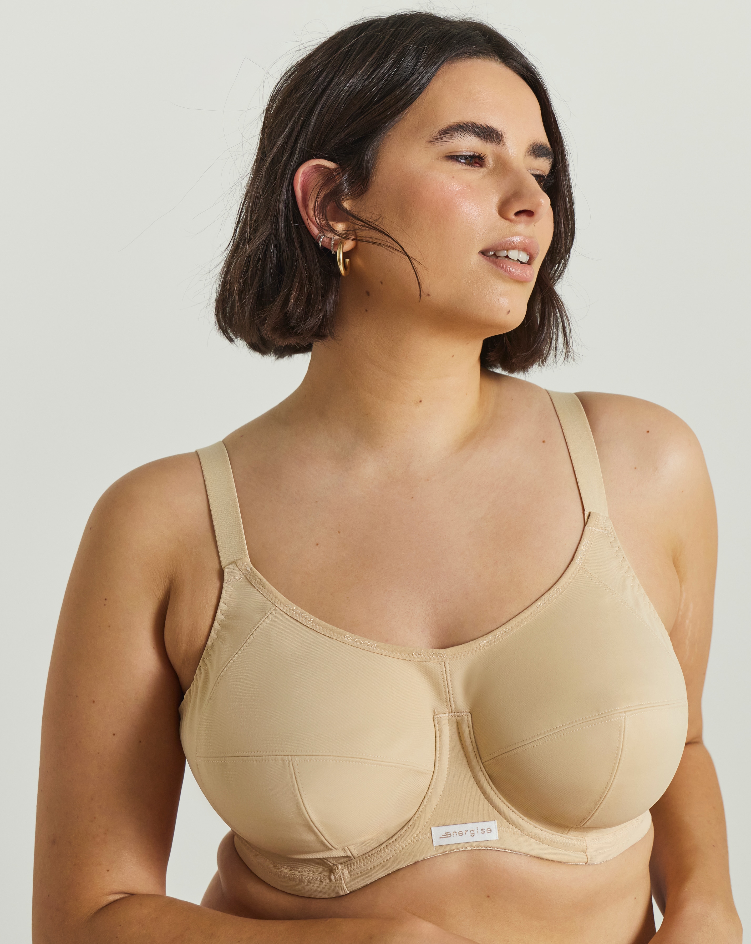 Elomi Energise Wired Sport Bra Nude