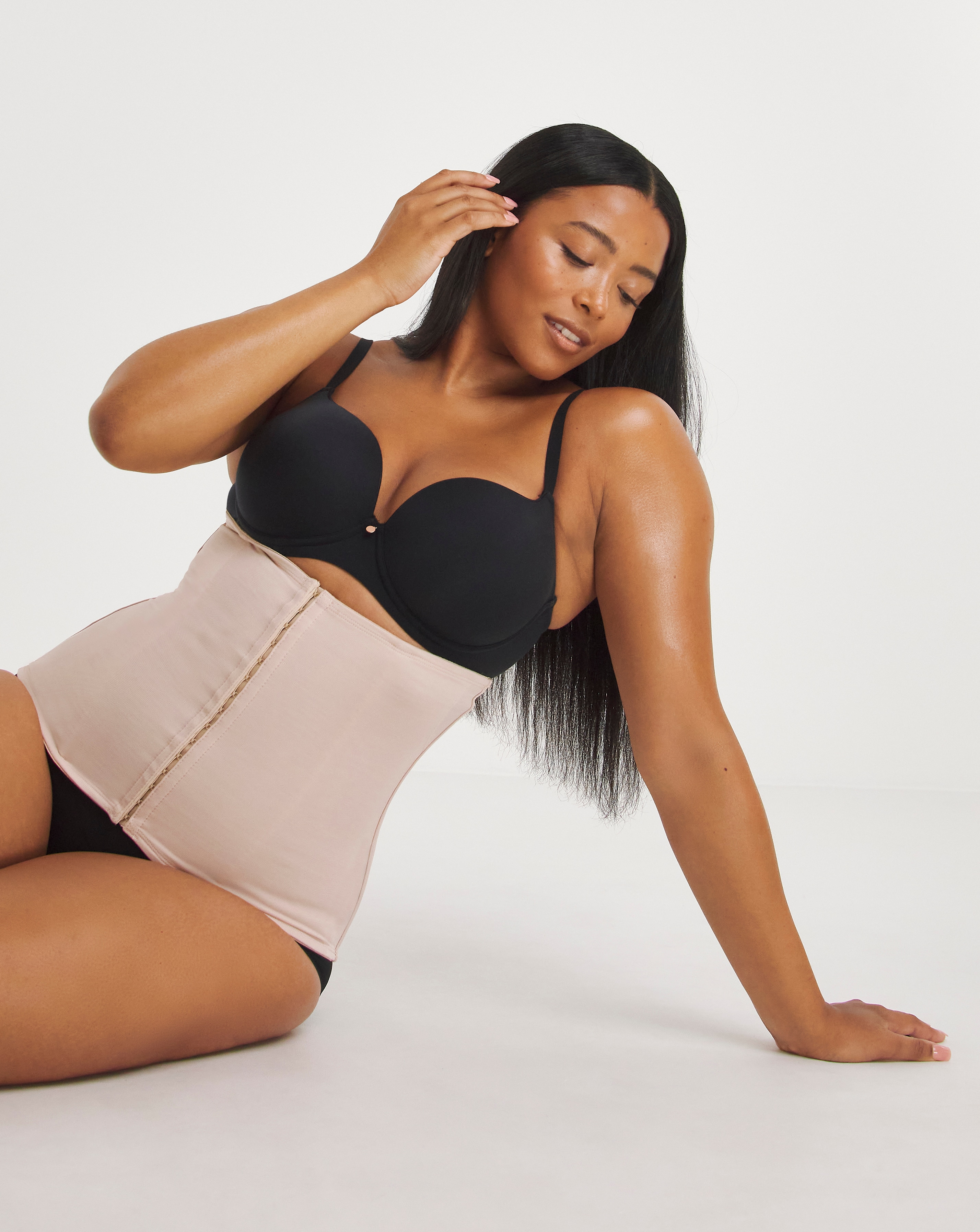 Miraclesuit Classic Waist Cincher In Nude | UK Size M Women's