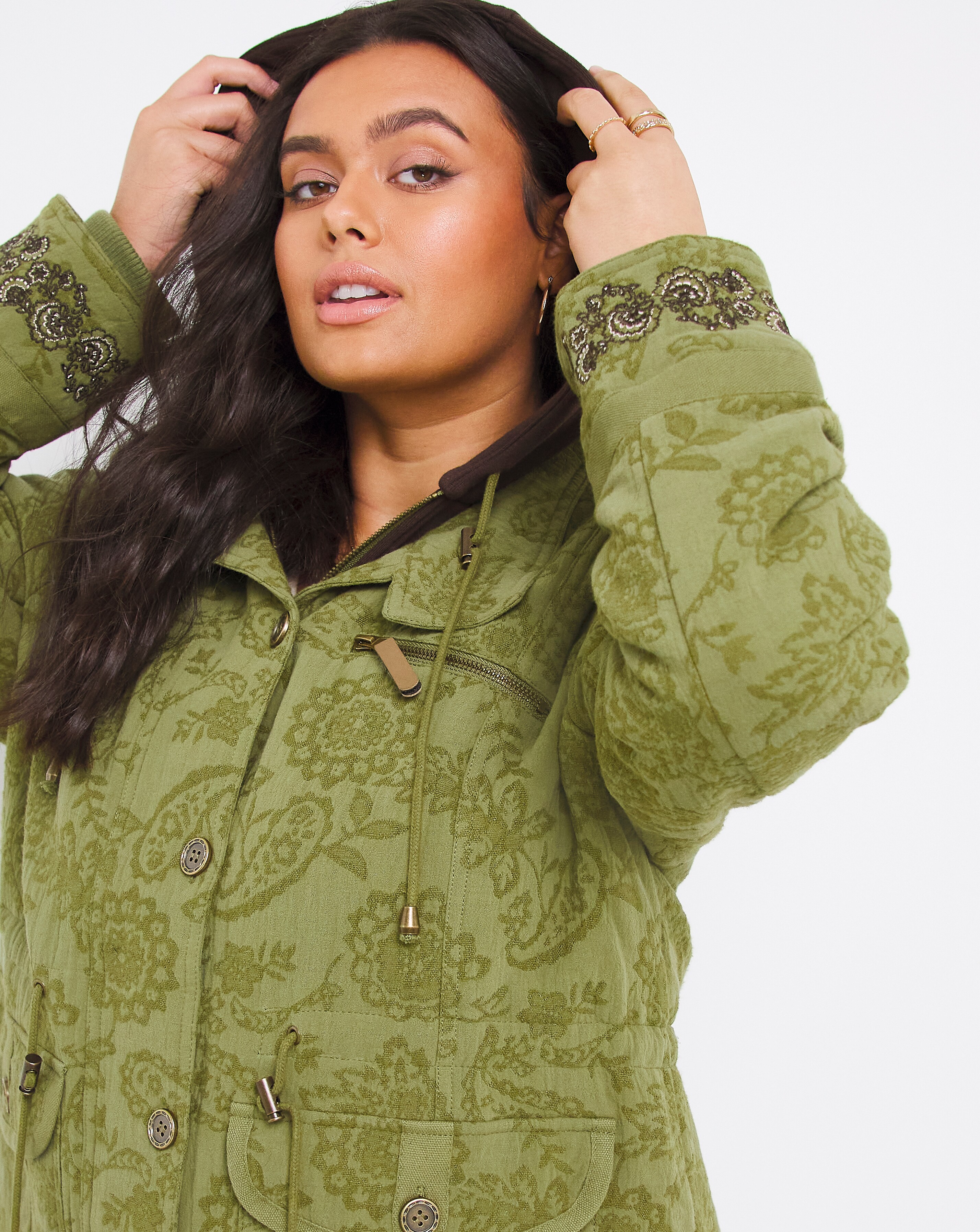 joe browns hooded jacket