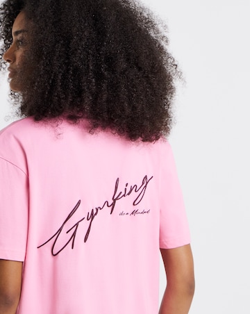 Gym King Script Mindset Boyfriend T-Shirt