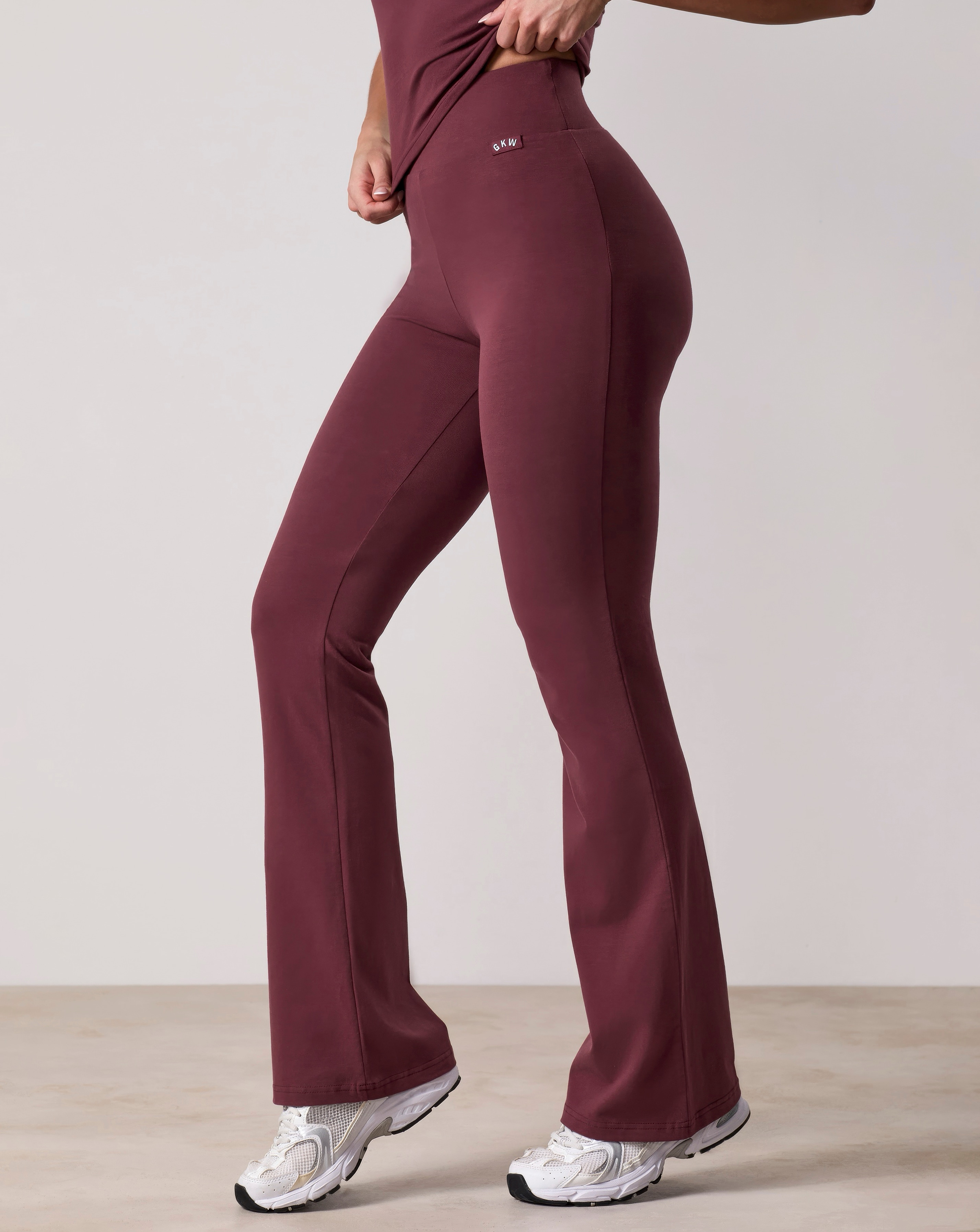 Gym King Plush Jersey Flared Legging