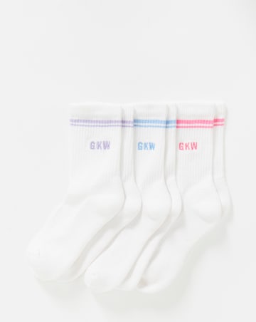 Gym King Tipping Crew Socks