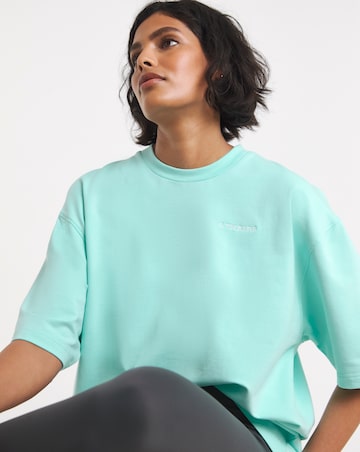 Gym King 365 Micro Loopback Boxy T-Shirt