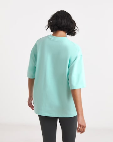 Gym King 365 Micro Loopback Boxy T-Shirt