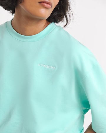 Gym King 365 Micro Loopback Boxy T-Shirt