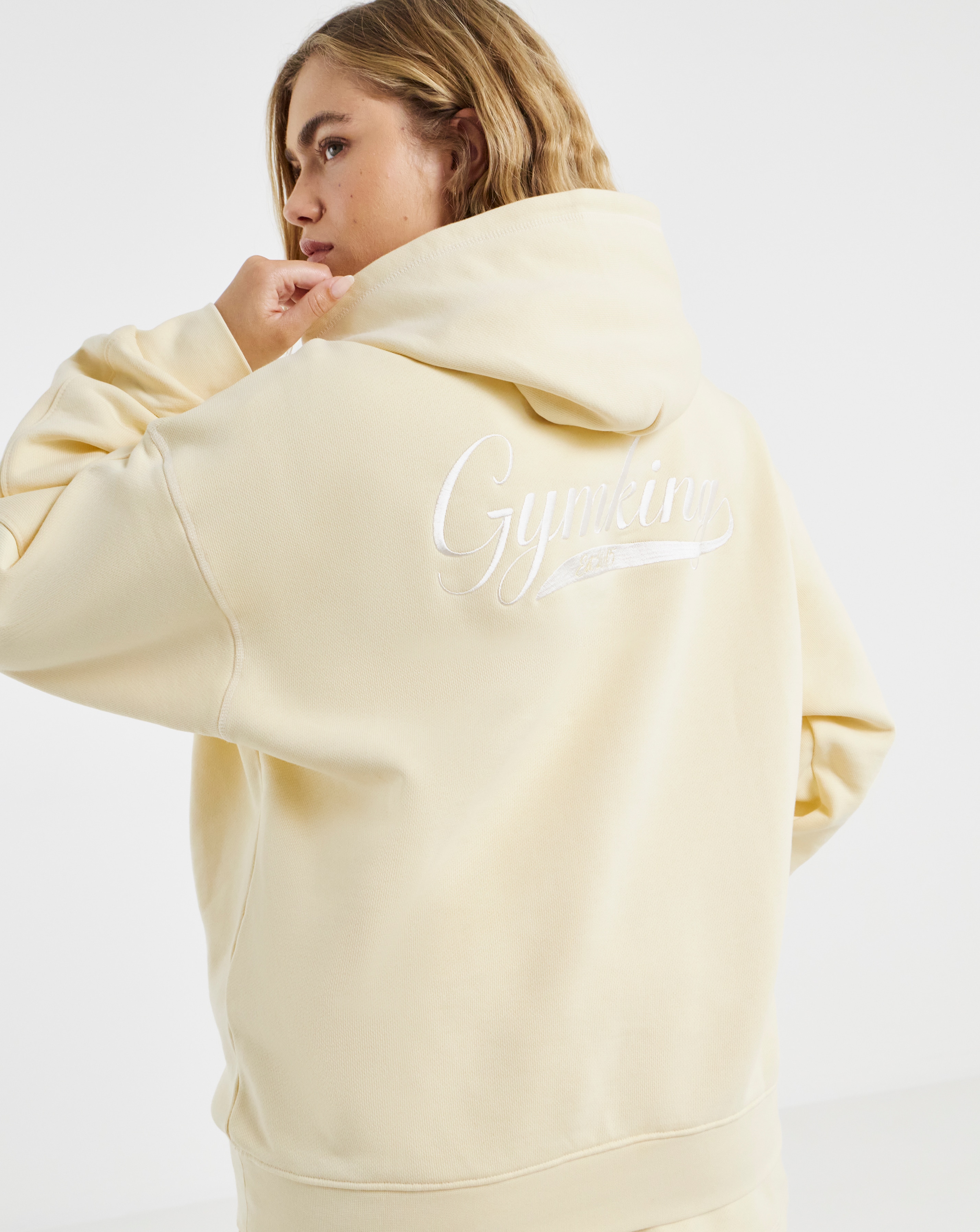 New In - Gym King Renew Flatlock Hoodie