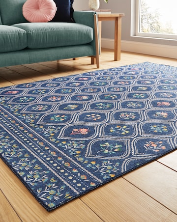 Catherine Lansfield Cameo Floral Washable Runner