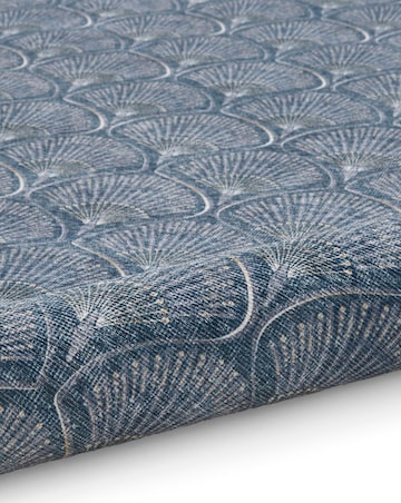 Catherine Lansfield Deco Peacock Washable Rug