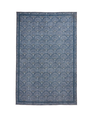 Catherine Lansfield Deco Peacock Washable Rug