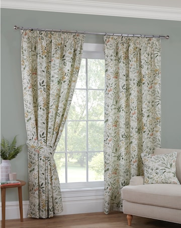 Sundour Cleo Lined Pencil Pleat Curtains