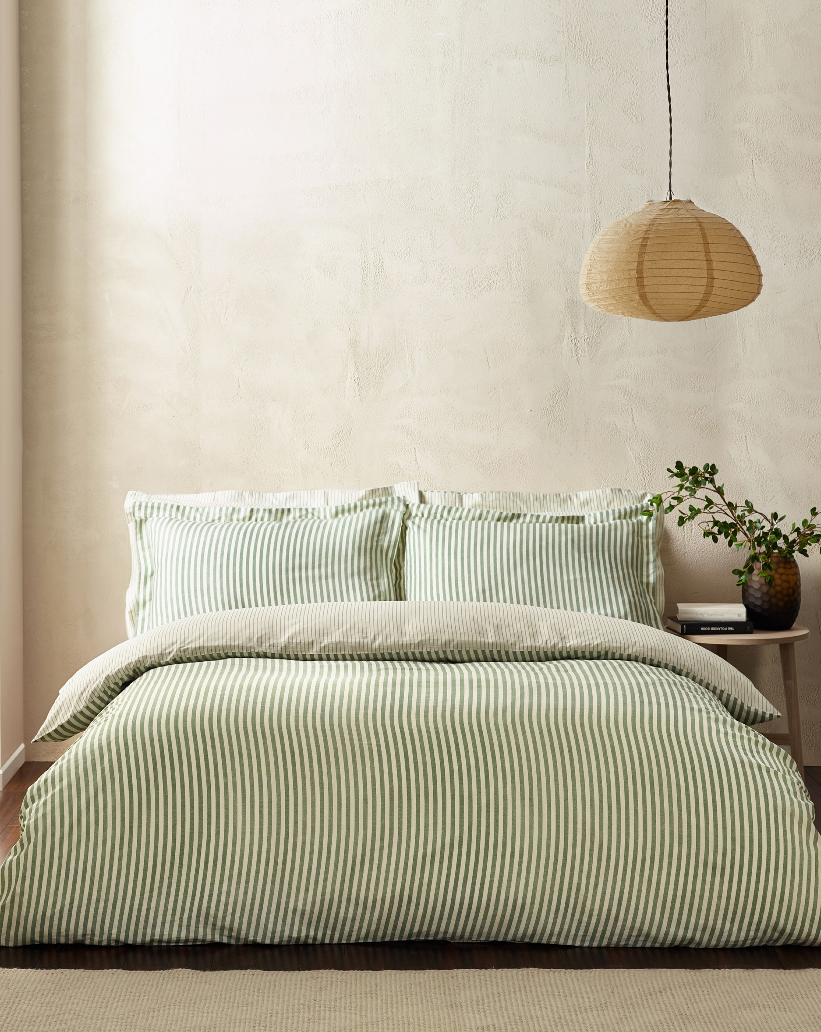 New In - Yard Hebden Stripe 100% Cotton Duvet Set