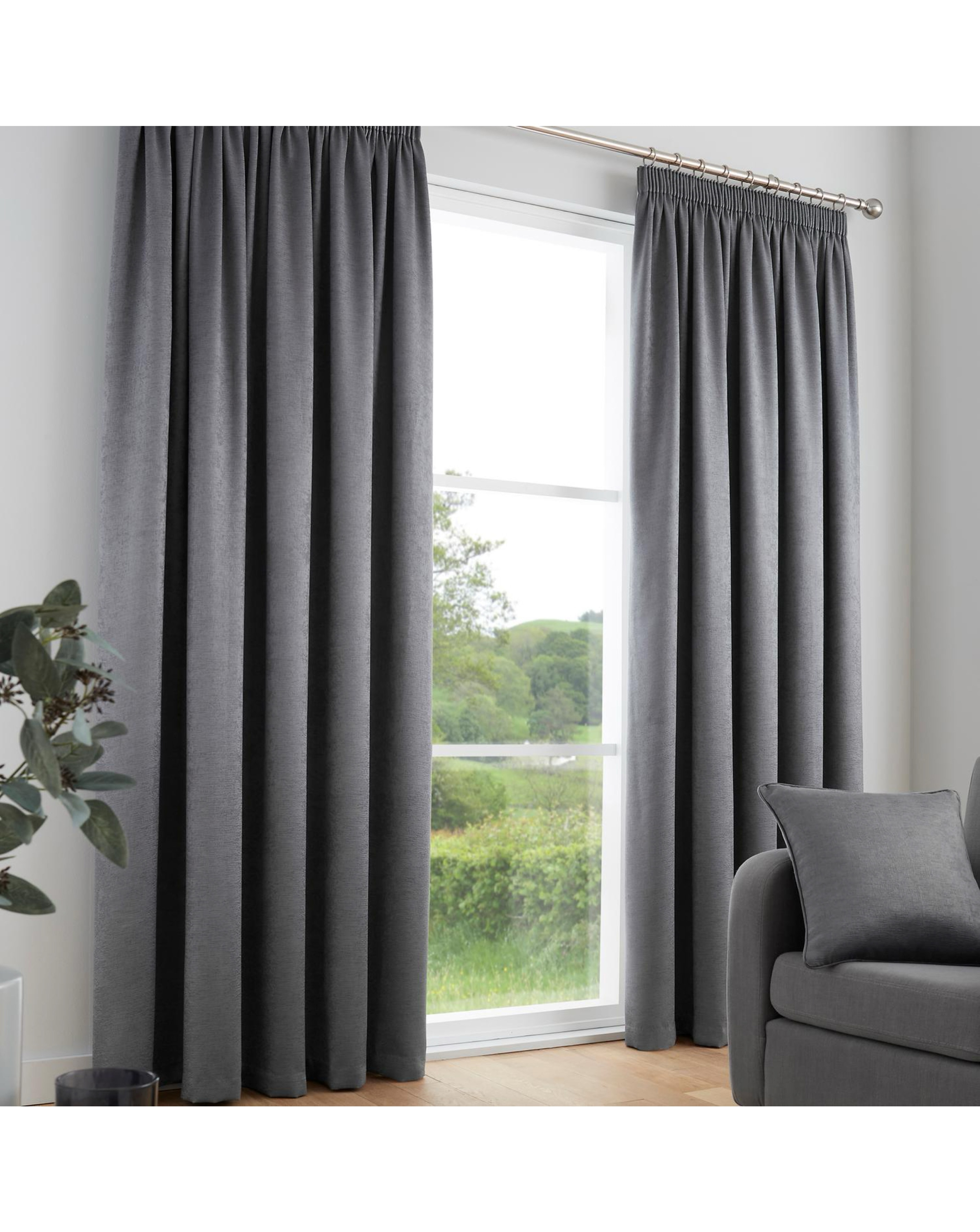 New In - Galaxy Pencil Pleat Curtains