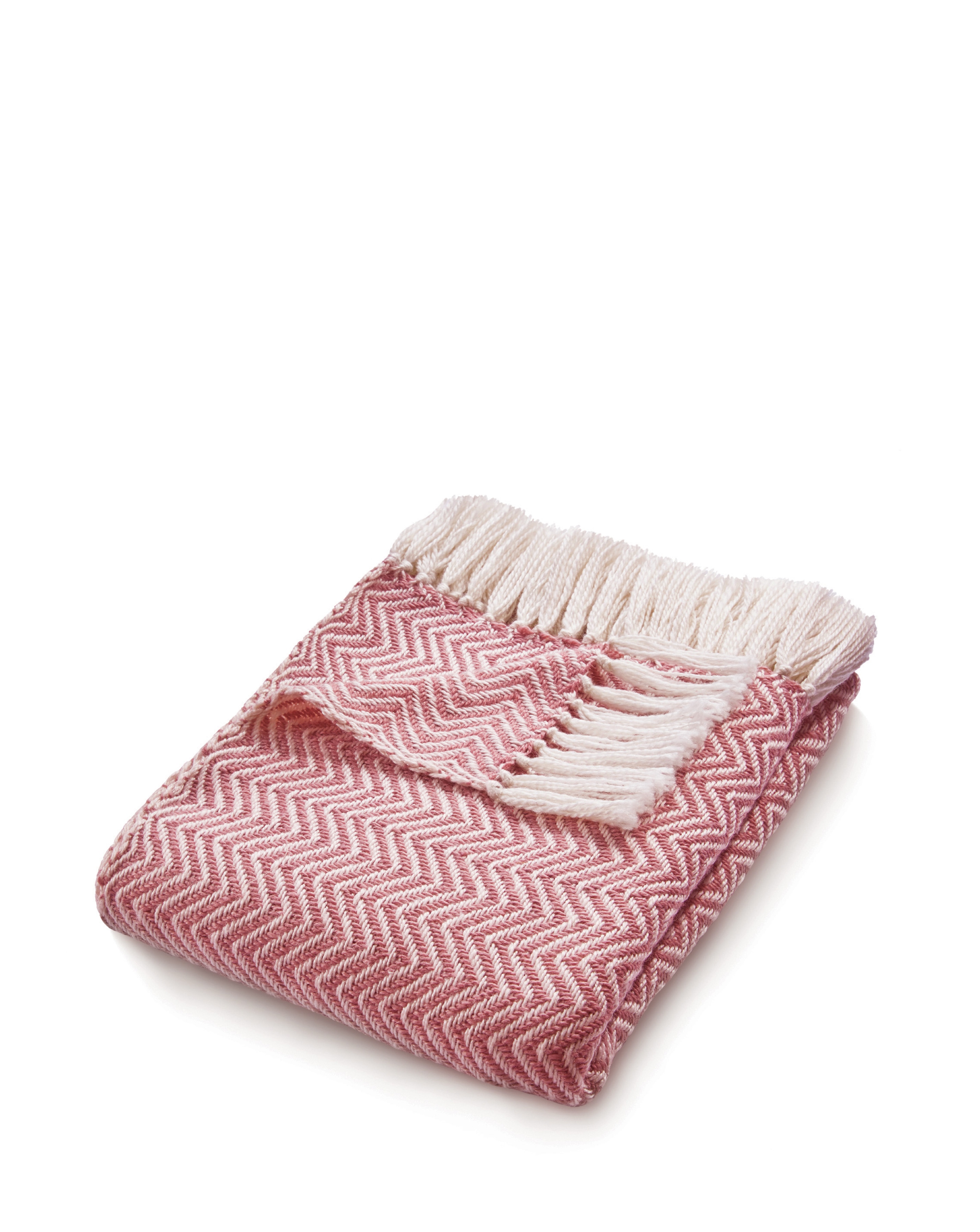 New In - Woven Herringbone Indoor/Outdoor Throw