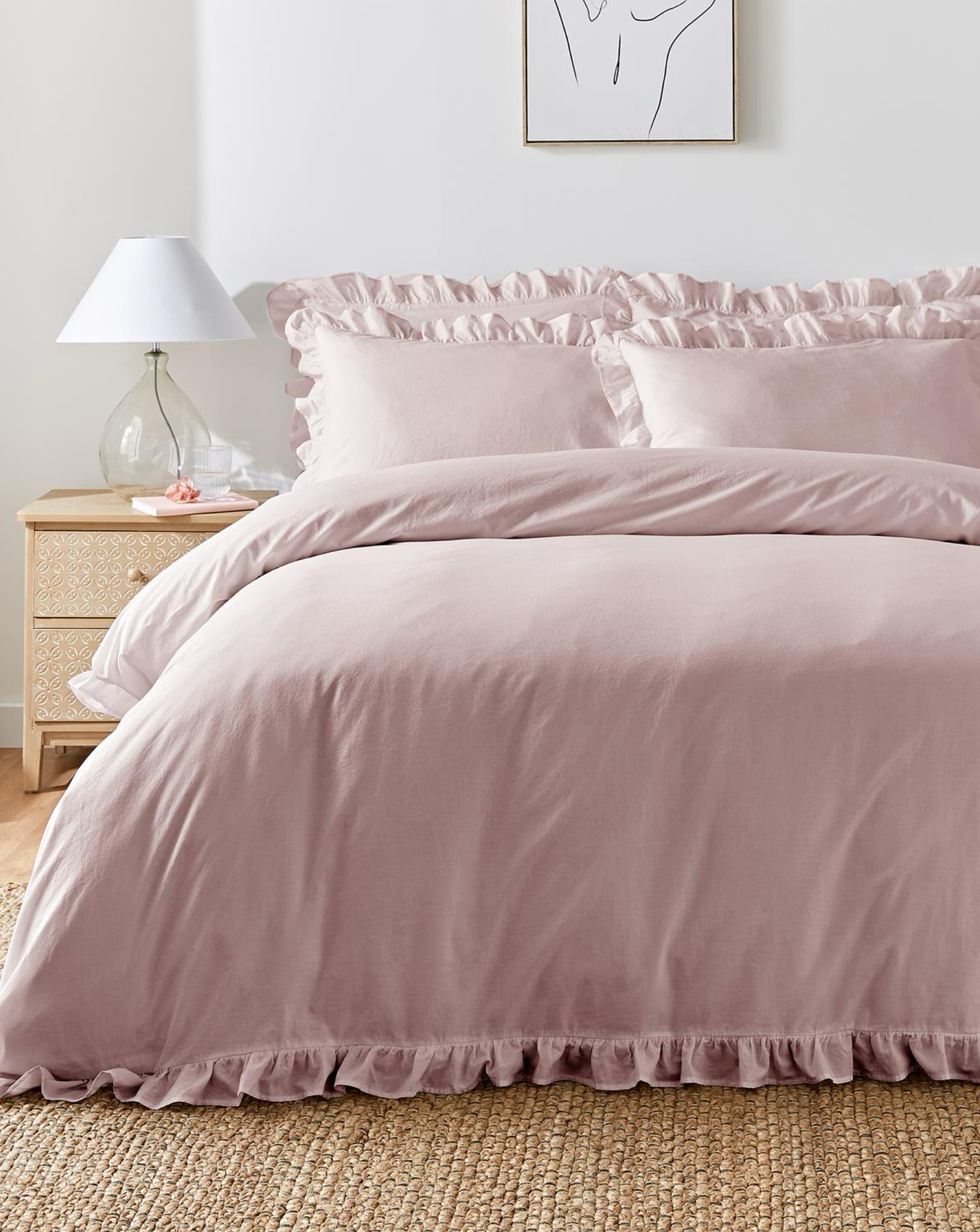 New In - Appletree Cassia Frill Duvet Cover Set