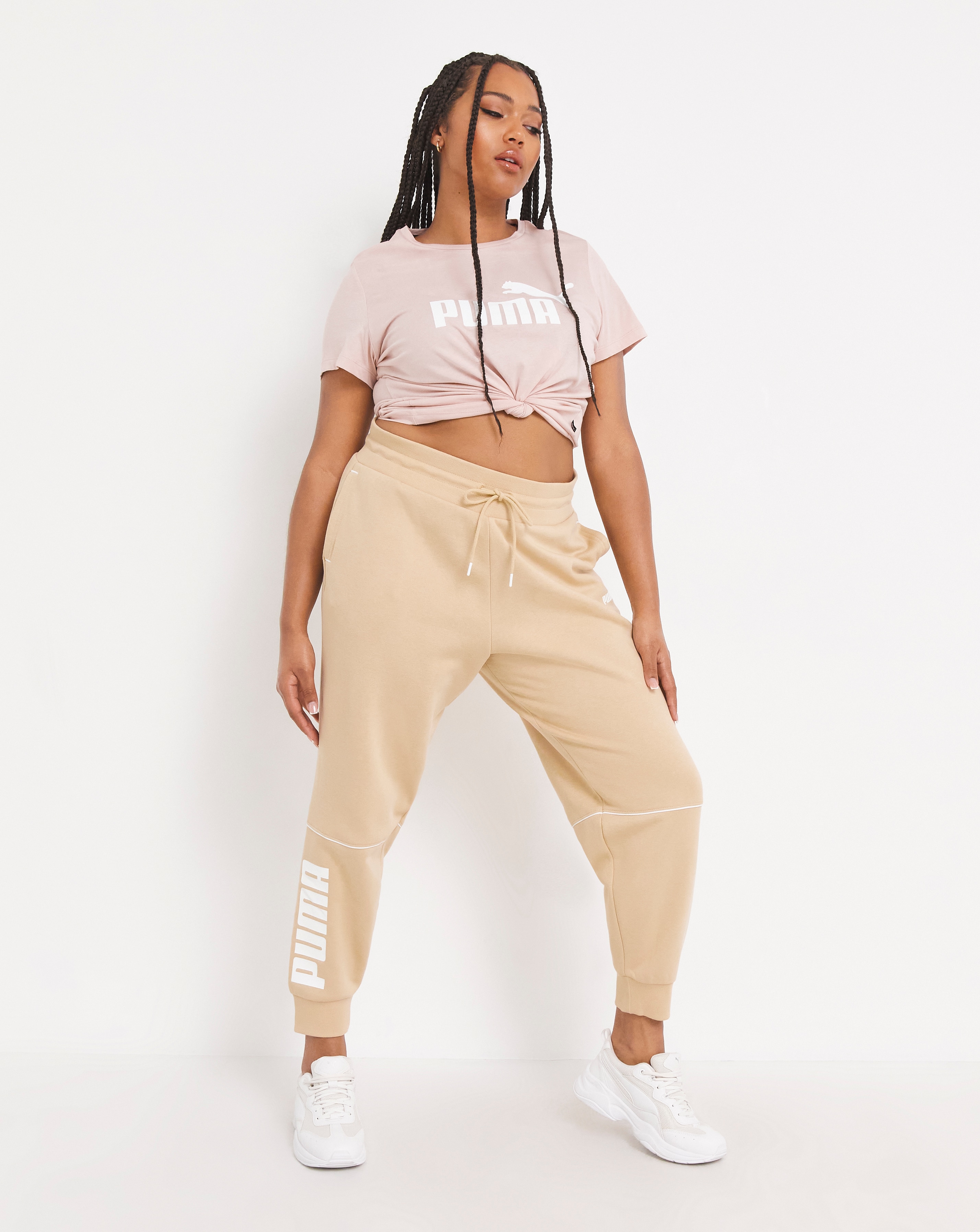 Puma high sales waisted joggers