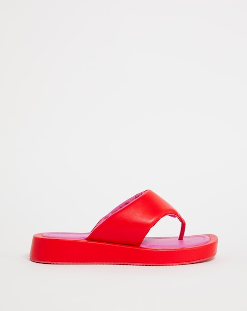 Volume Toe Post Sandals Ex Wide