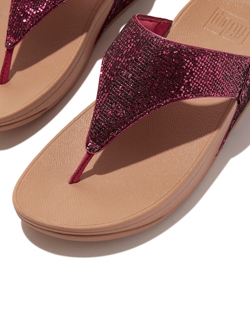 Fit Flop Lulu Glitter Toe-Post Sandals Standard Fit