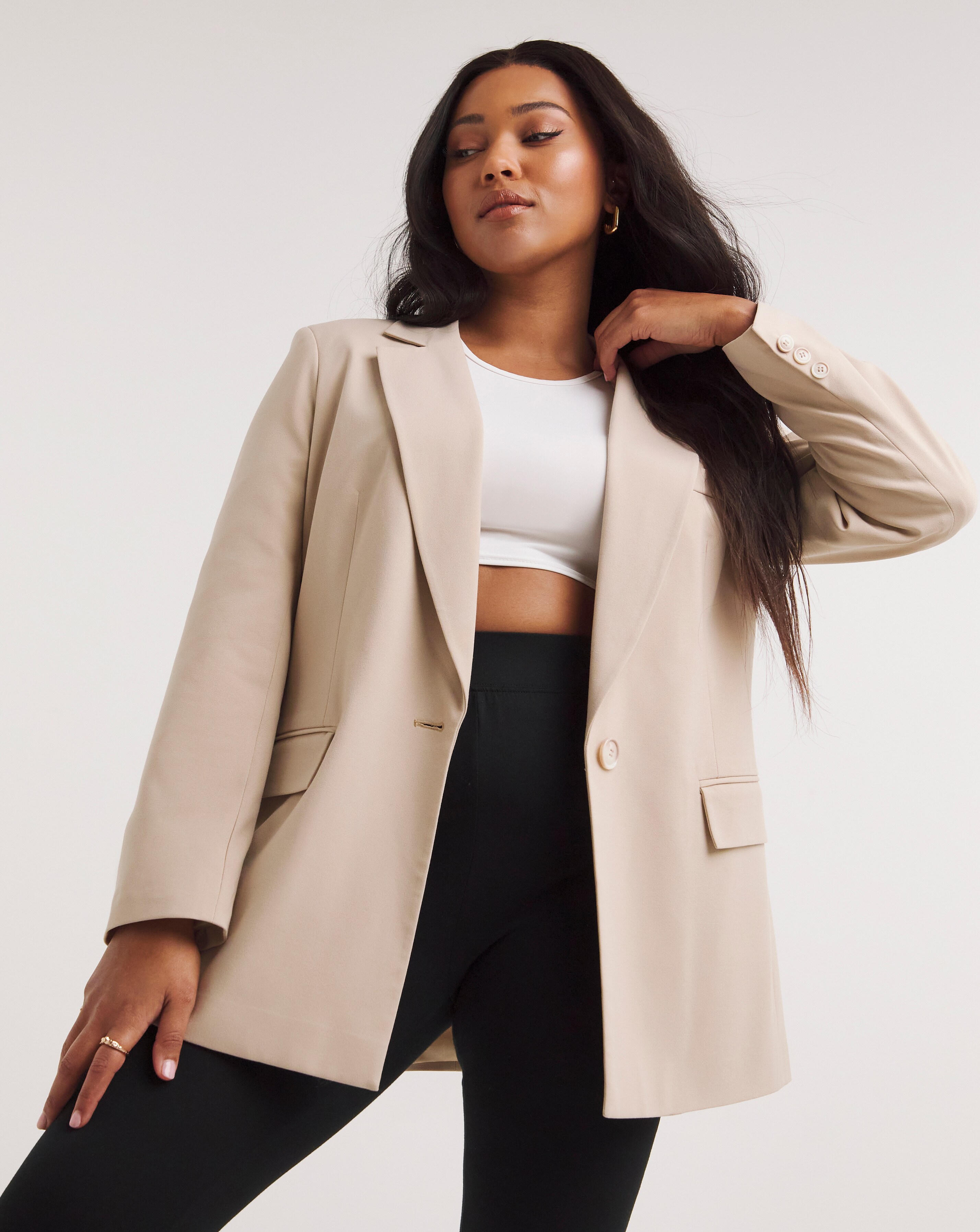Simply be blazer hot sale