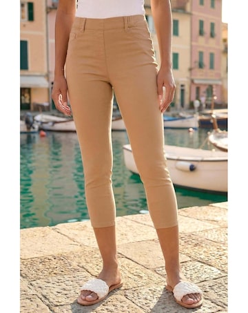 Roman Cropped Stretch Denim Jegging