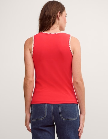 Monsoon Teri Contrast Stitch Jersey Top