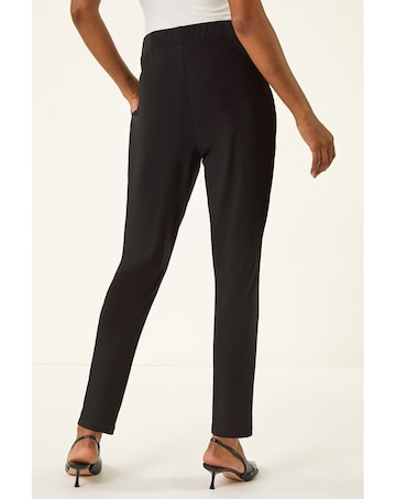 Roman Jersey Elastic Waist Harem Trouser
