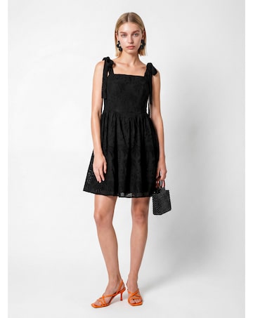 Lovedrobe Broderie Strappy Mini Dress