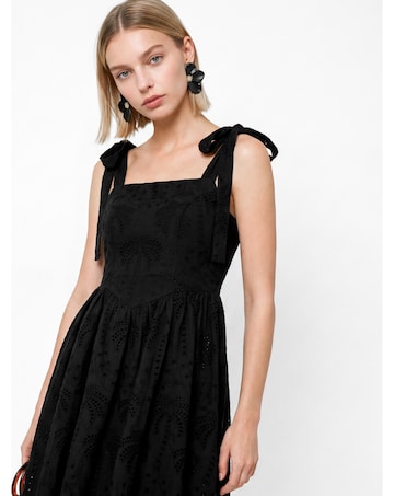 Lovedrobe Broderie Strappy Mini Dress