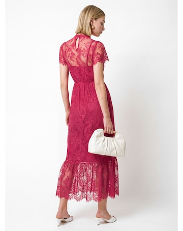 Lovedrobe Floral Lace Midaxi Dress
