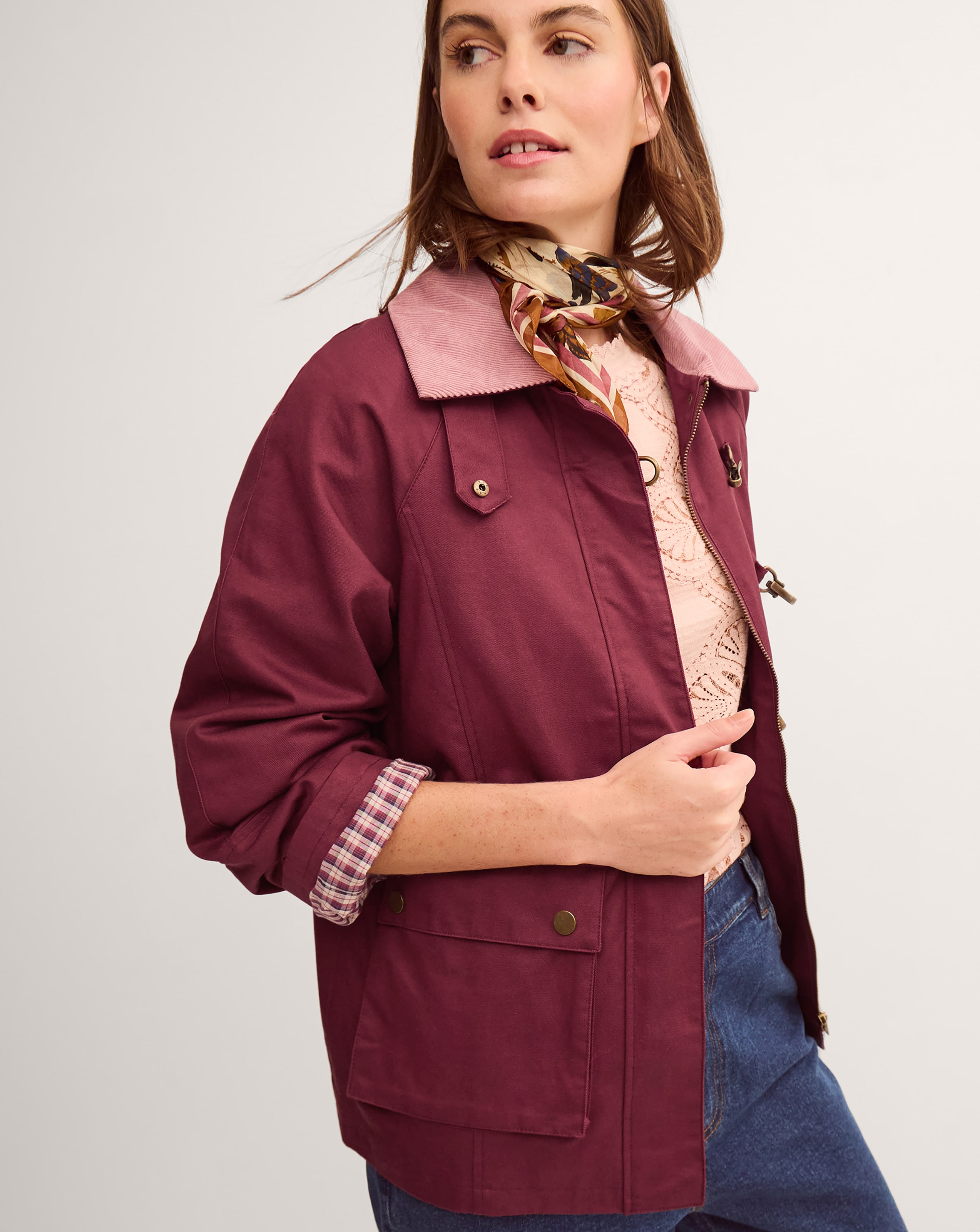 New In - Monsoon Robin Barn Jacket