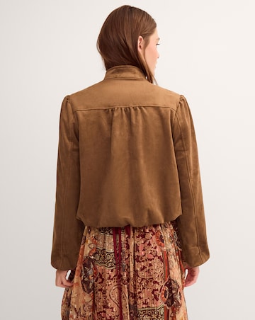 Monsoon Lucia Faux Suede Jacket