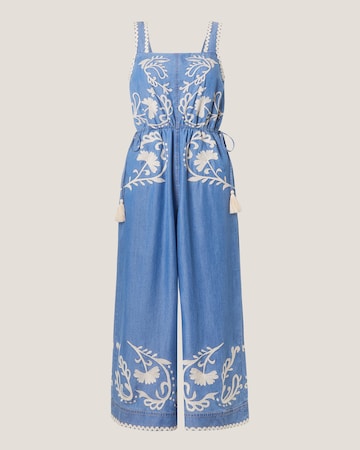 Monsoon Stella Denim Culotte Jumpsuit