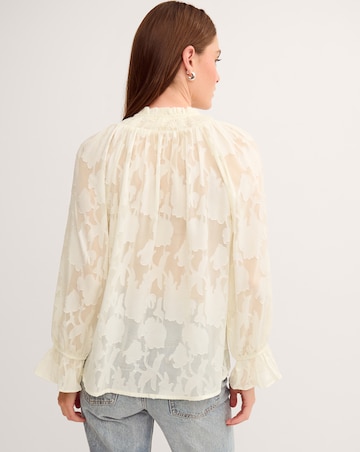 Monsoon Lyra Sheer Blouse