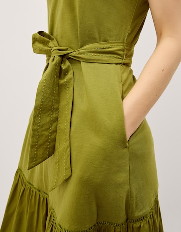 Monsoon Jen Belted Jersey Maxi Dress