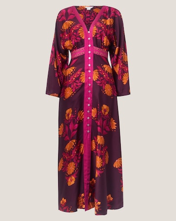 Monsoon Koa Long Sleeve Midi Dress