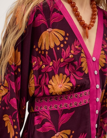 Monsoon Koa Long Sleeve Midi Dress