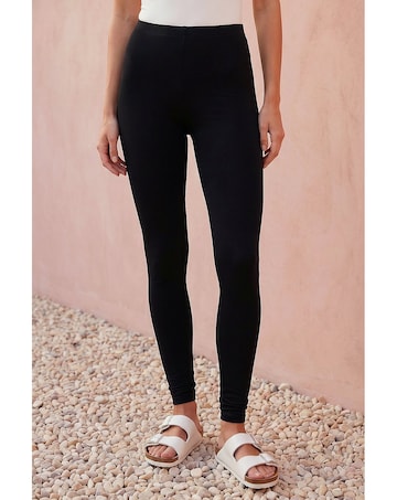 Roman Stretch Elastic Waist Leggings