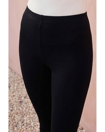 Roman Stretch Elastic Waist Leggings