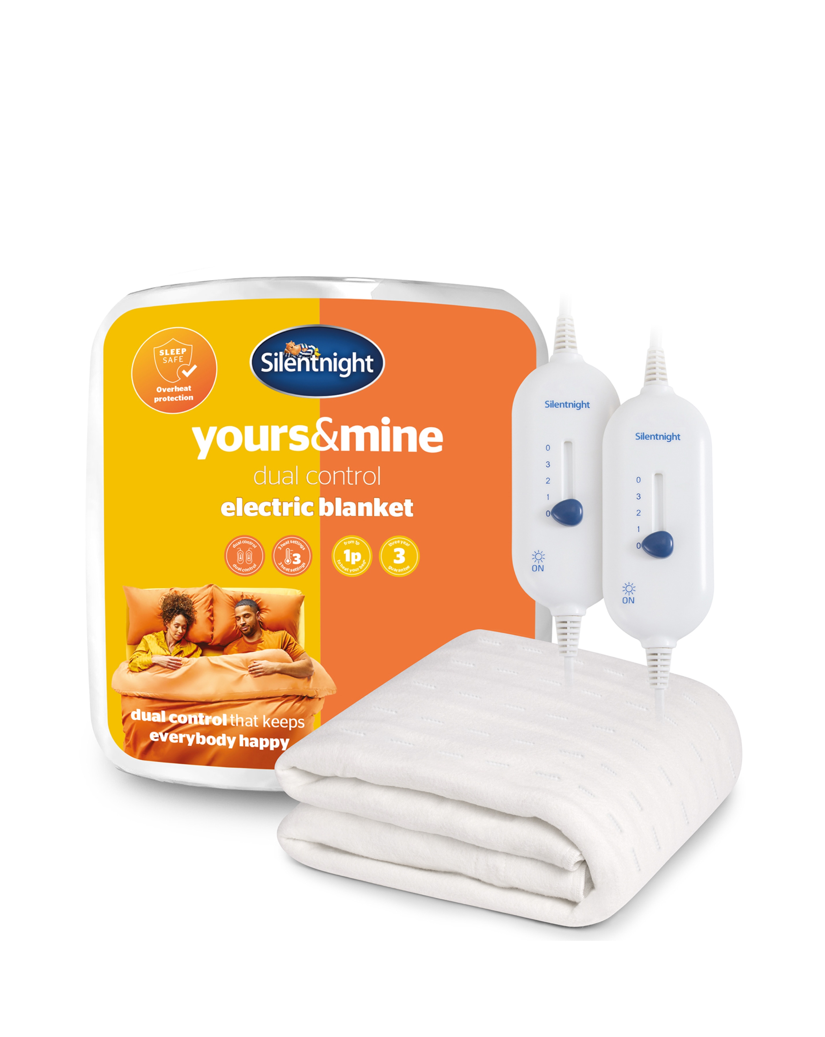 Silentnight Yours&Mine Electric Blanket