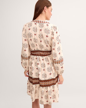 Monsoon Carrie Floral Print Mini Dress