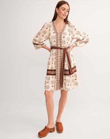 Monsoon Carrie Floral Print Mini Dress
