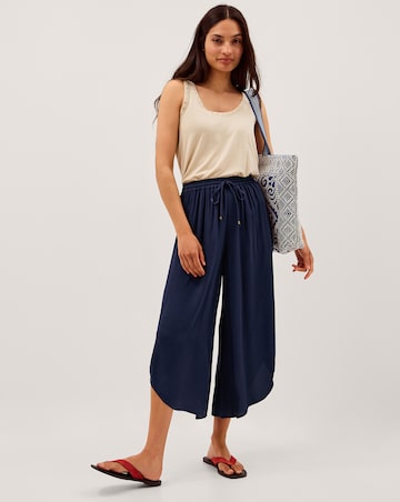 Monsoon Teri Drawstring Culotte Trousers