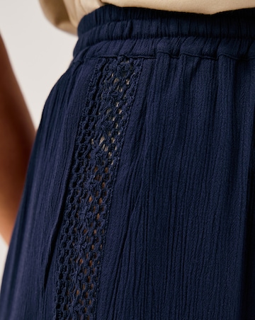 Monsoon Teri Drawstring Culotte Trousers