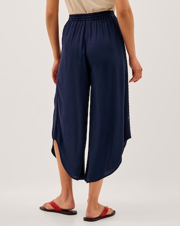 Monsoon Teri Drawstring Culotte Trousers
