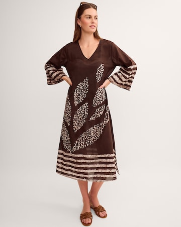 Monsoon Aurora Printed Midi Beach Dress