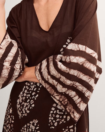 Monsoon Aurora Printed Midi Beach Dress